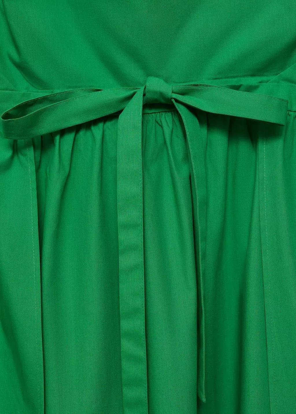 Green Pocket Flowy Shirt, , large image number 4