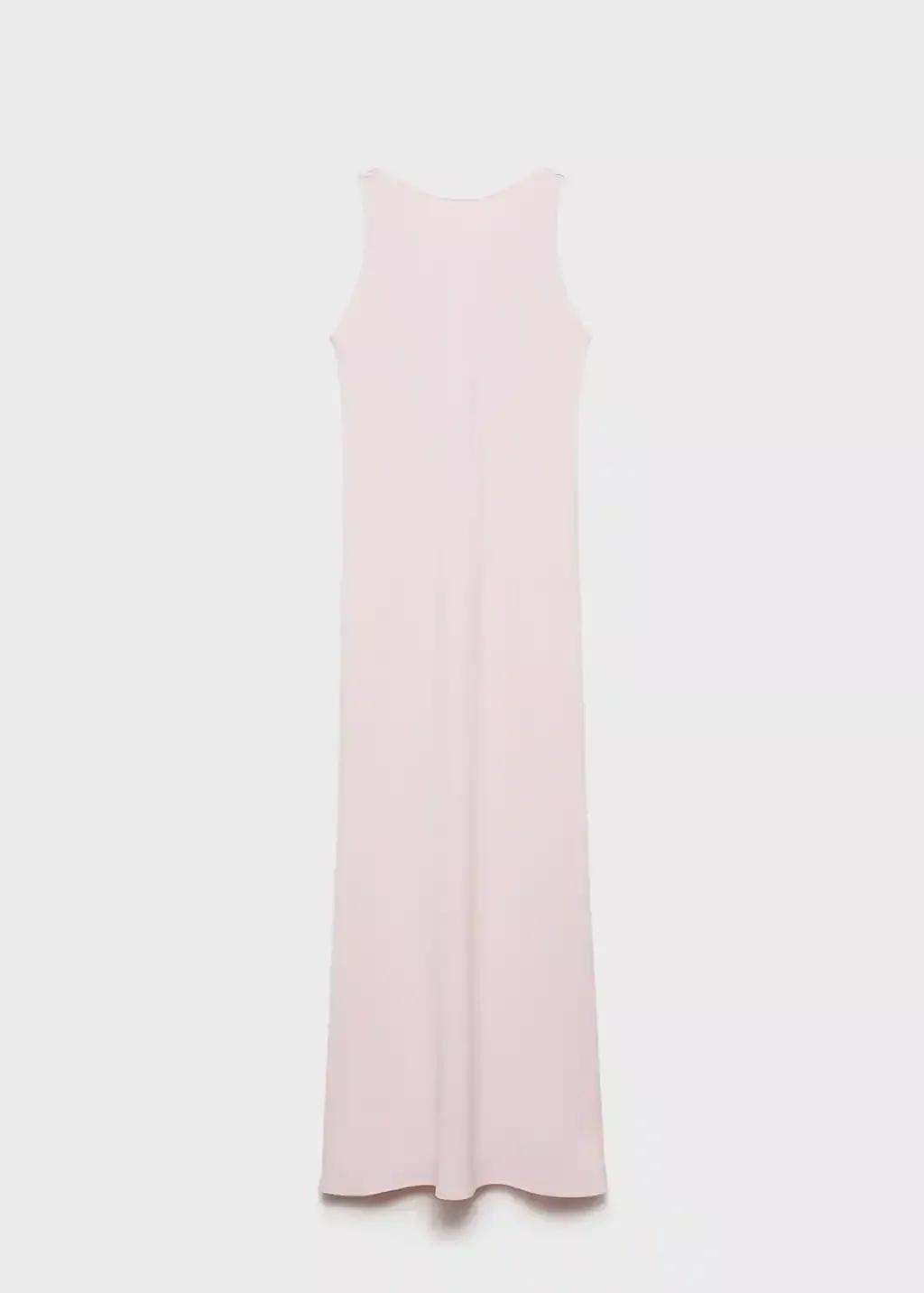 Pastel Pink Romantic Maxi Dress, , large image number 3