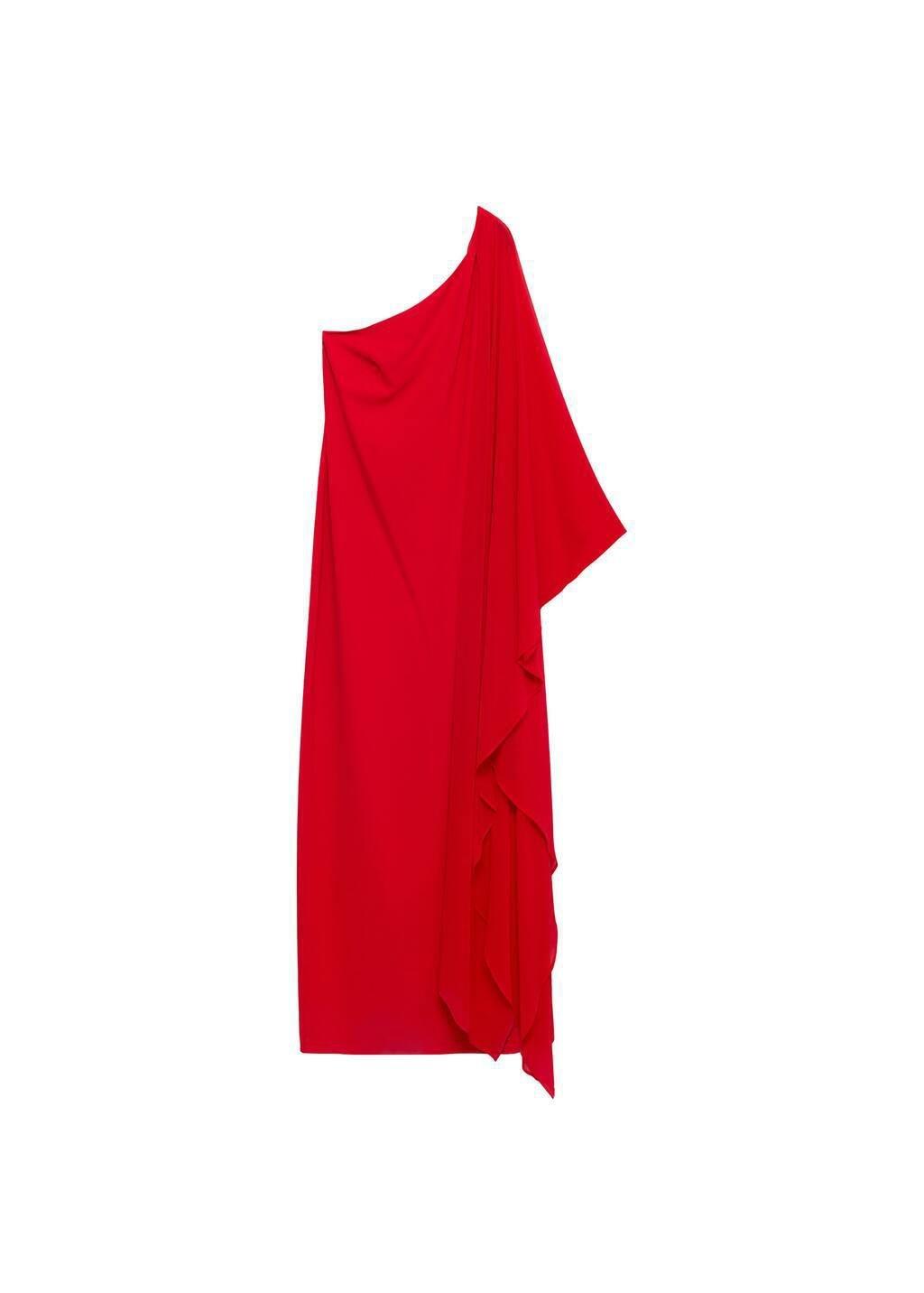 Asymmetrical Cutout Slip Party Maxi, , large image number 1