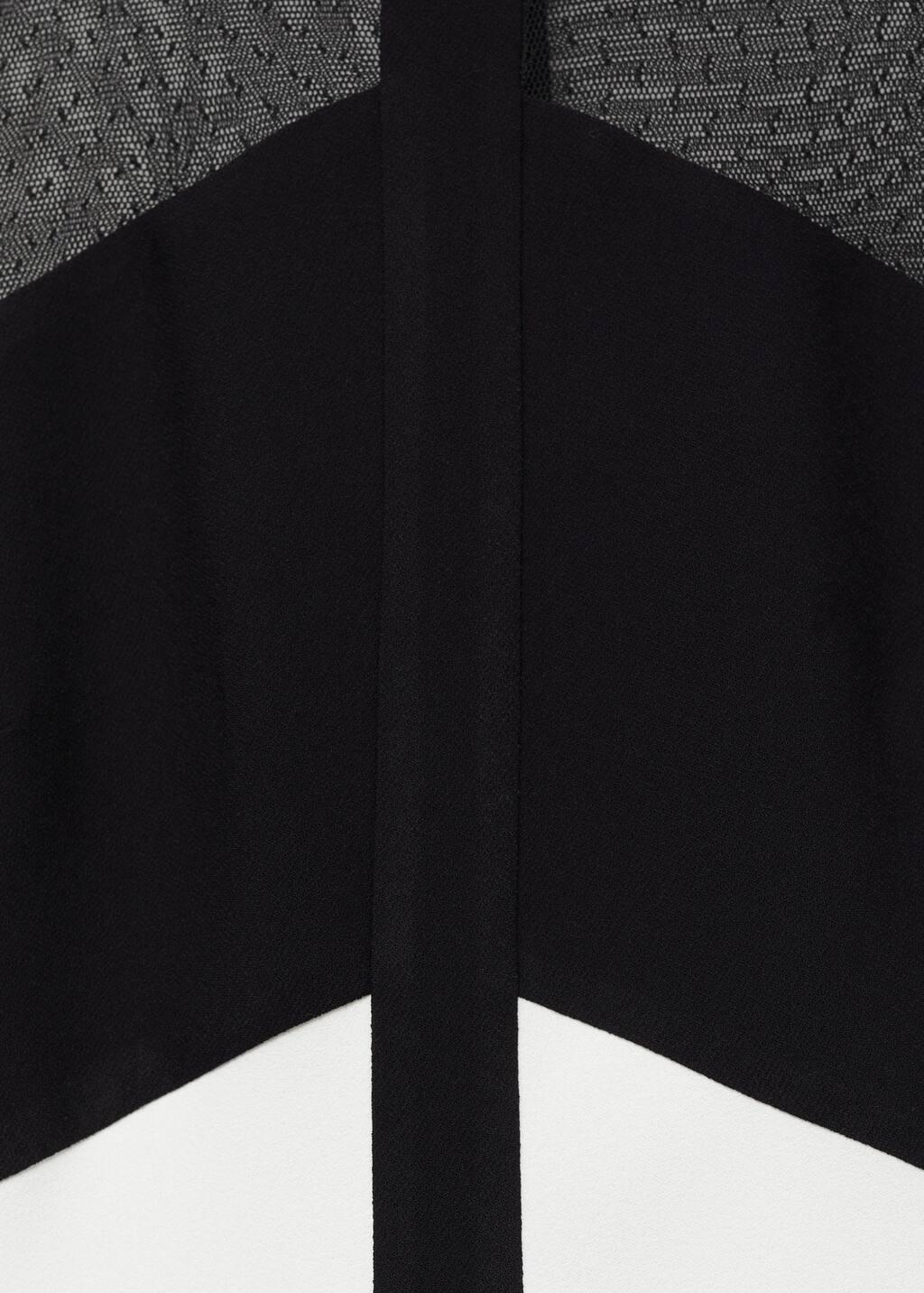 White  Block Sheath Maxi Dress, , large image number 5