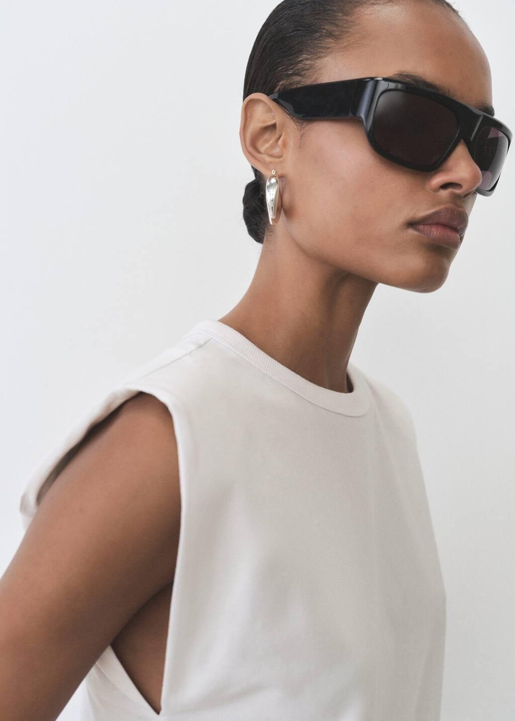 White Short-Sleeved Cotton T-Shirt, , large image number 3