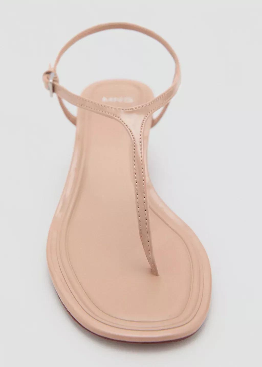 Medium Brown Heeled Sandals, , large image number 2