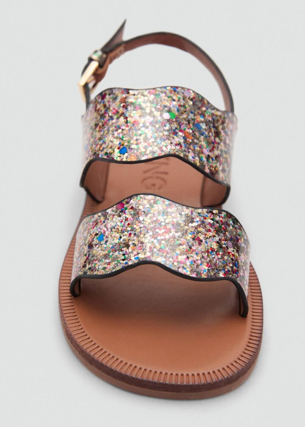 LT-PASTEL PURPLE Sandals with glitter strap, Baby Girl, , large image number 1