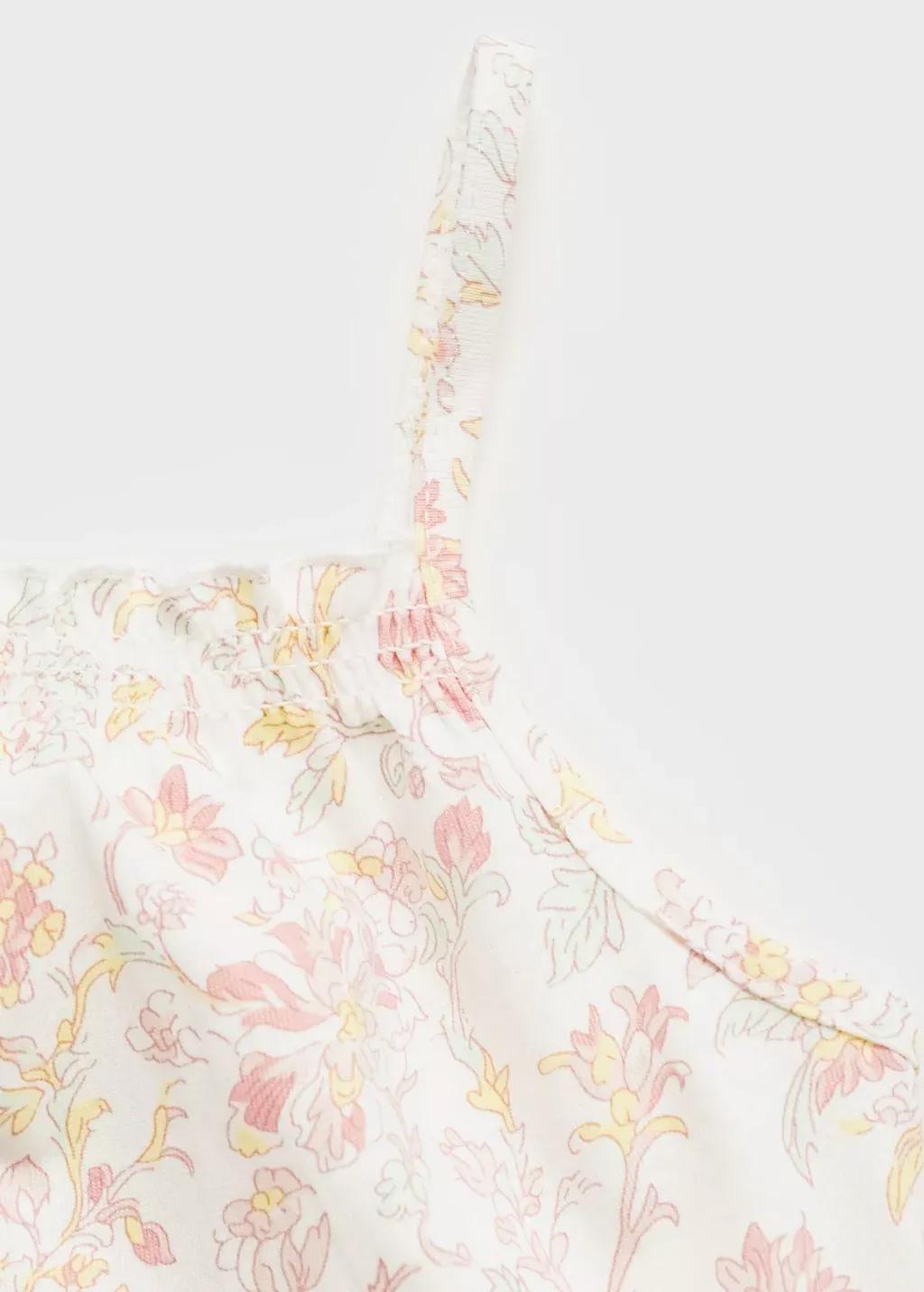 PINK Floral-print pyjamas, Baby Girl, , large image number 3