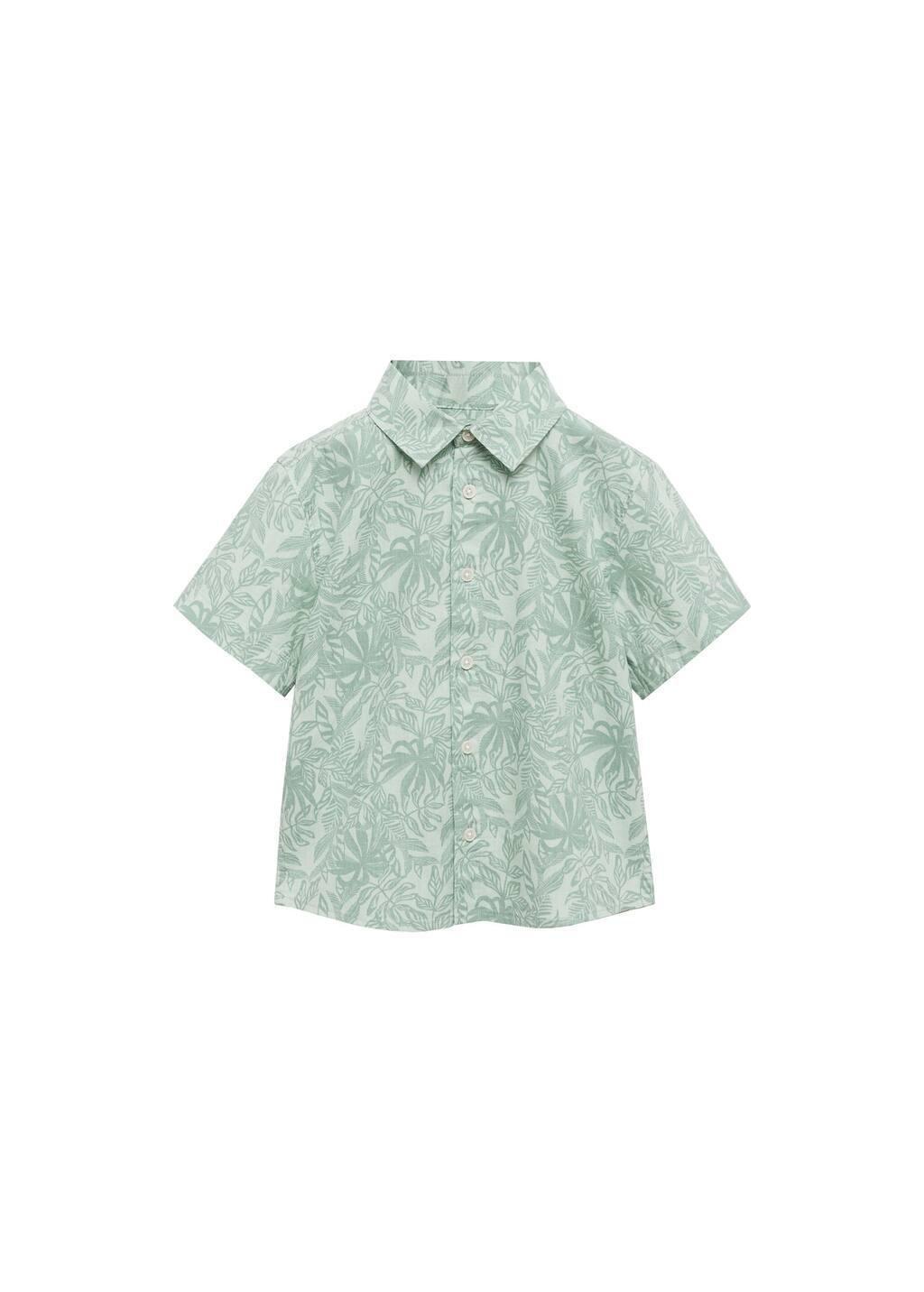 Pink Lt Pastel Floral Print Shirt, Baby Boy, , large image number 3