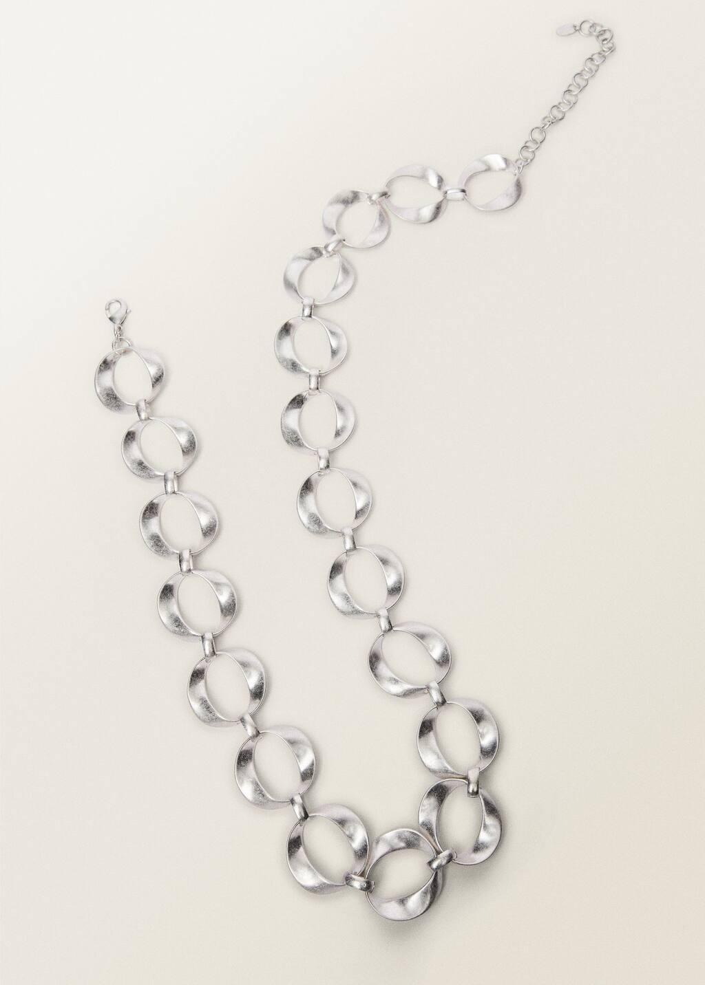 Silver Metal Hoop Belt, 0201_PL, large image number 2