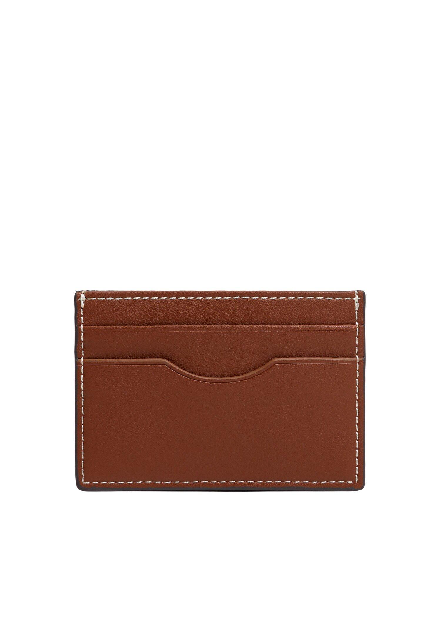 Brown Combined Card Holder, Men, , large image number 0