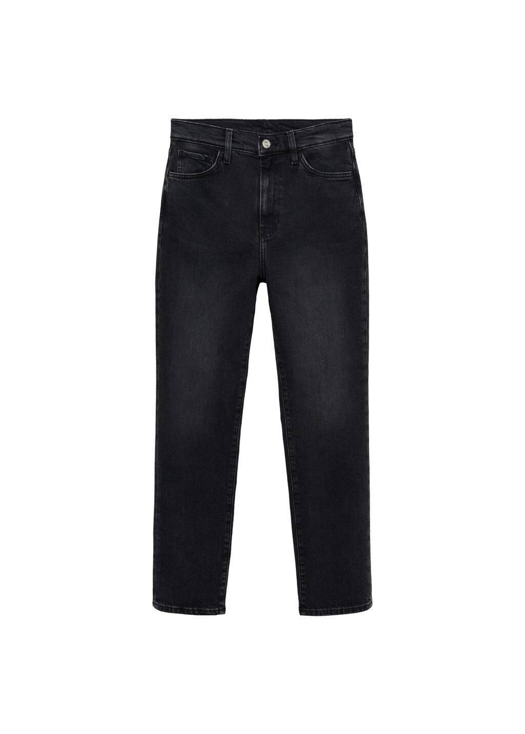 Grey Claudia Slim-Fit Cropped Jeans, , large image number 2