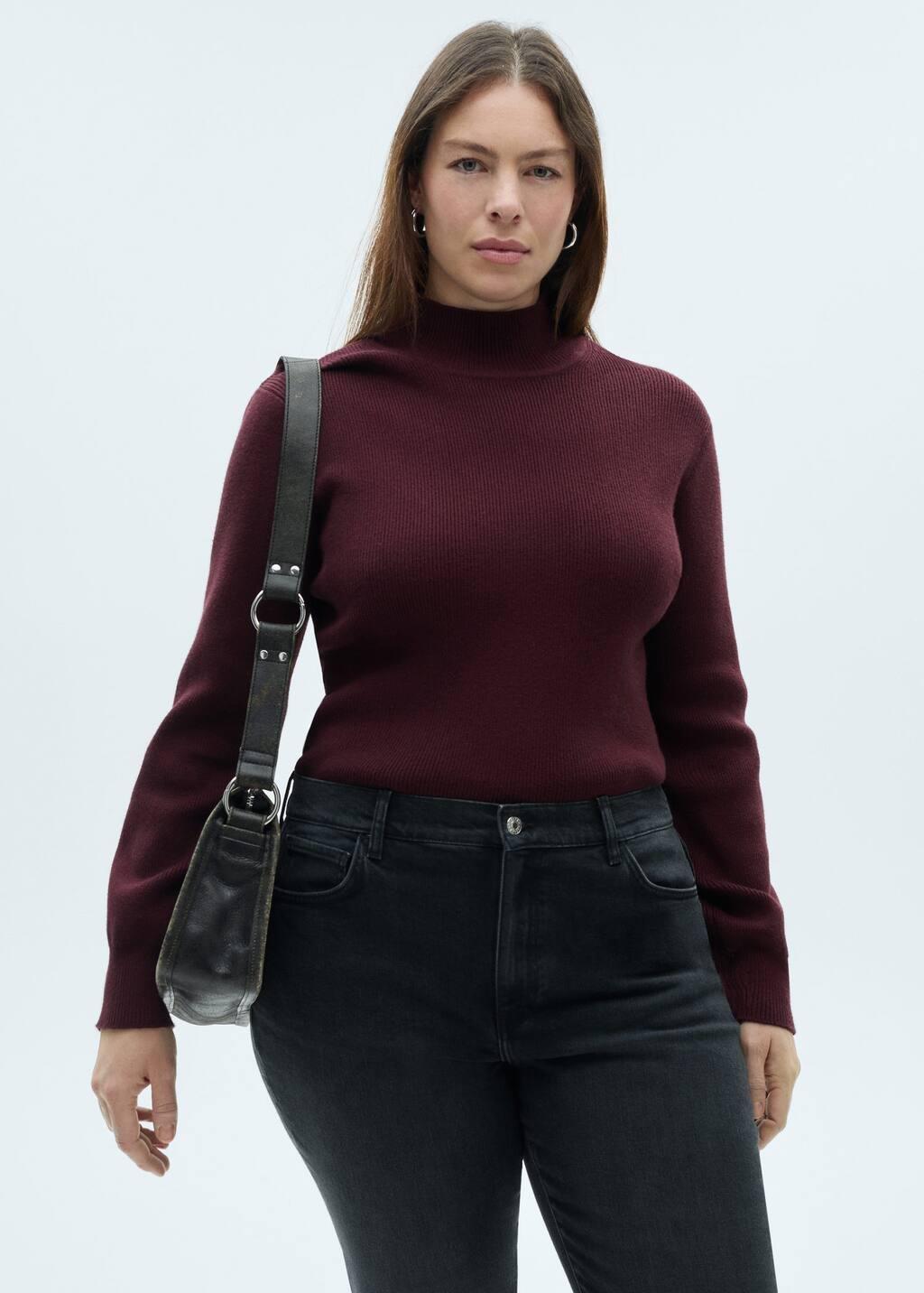 Grey Claudia Slim-Fit Cropped Jeans, , large image number 6