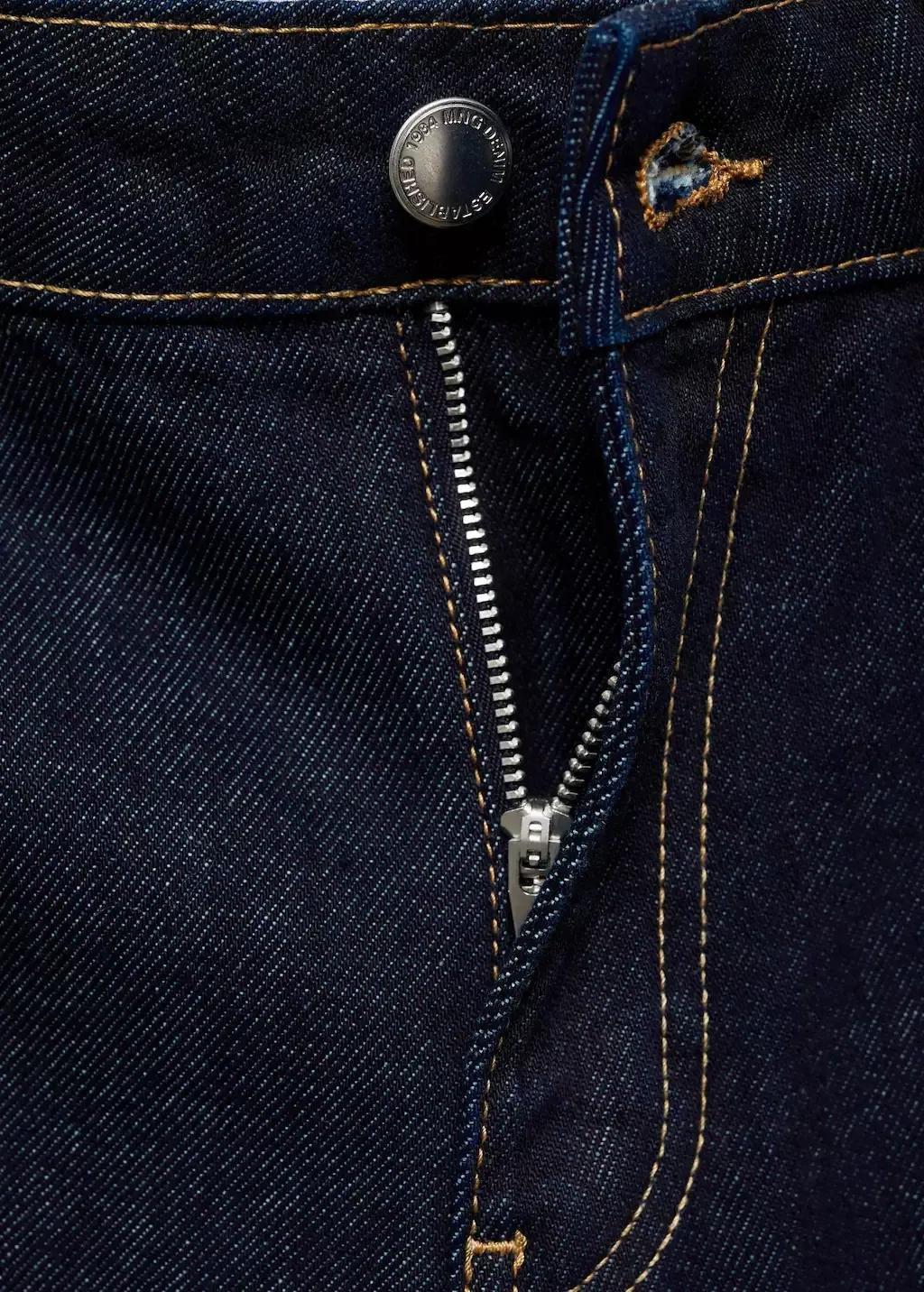 OPEN BLUE Wideleg mid-rise jeans, , large image number 5