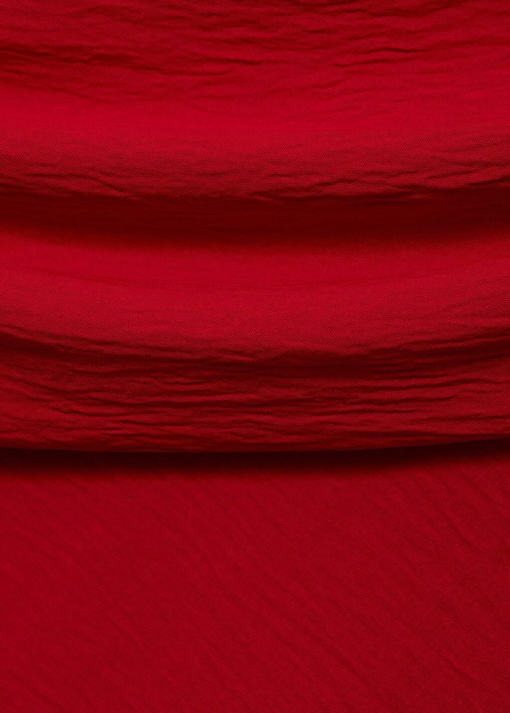 RED Off shoulders blouse, , large image number 1