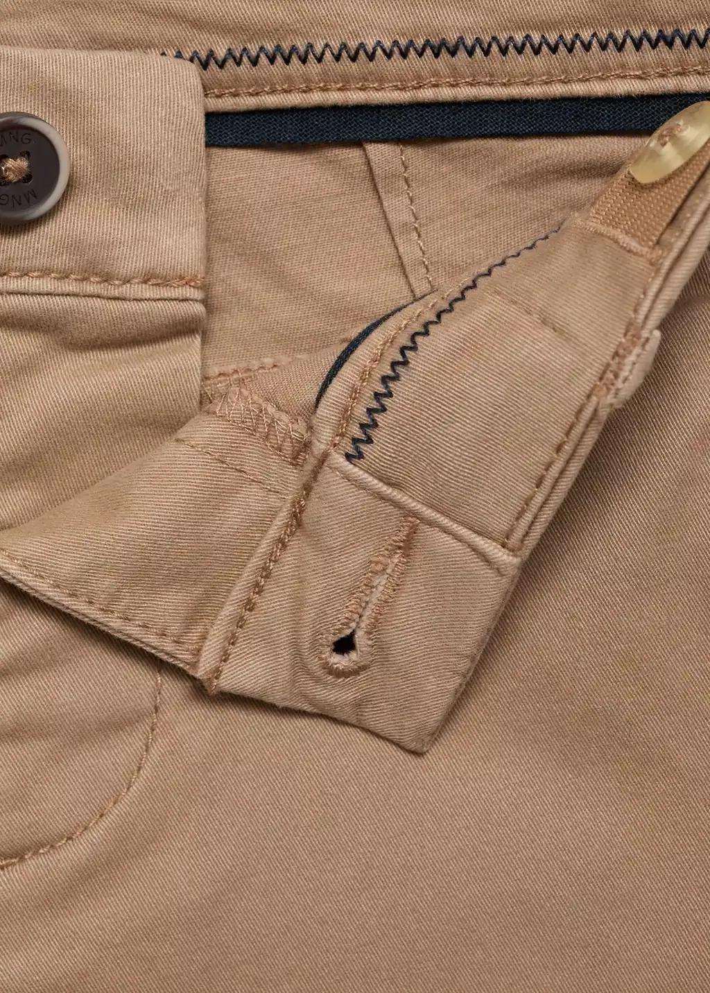 Beige Cotton Chinos, Baby Boy, , large image number 1