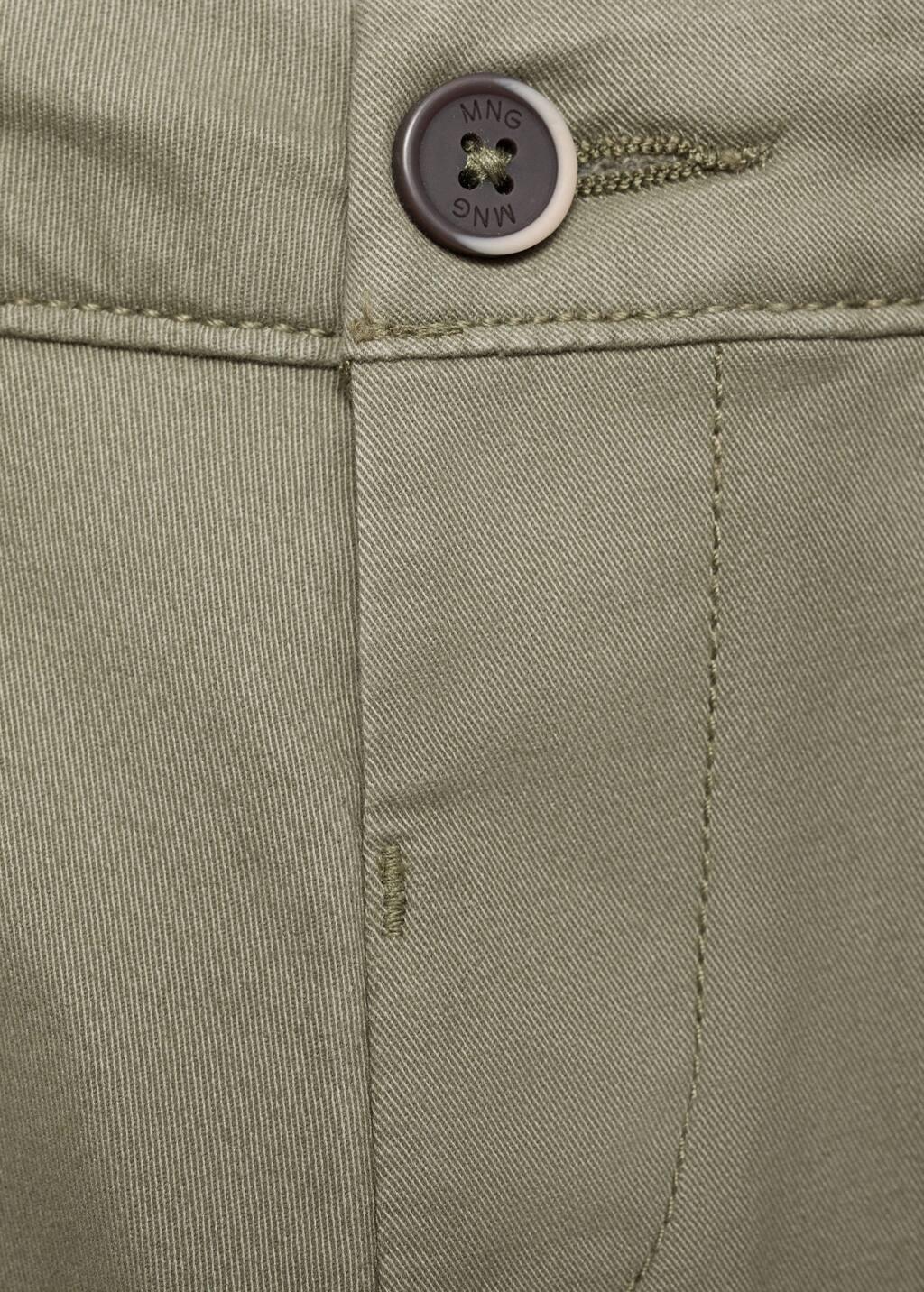Khaki Cotton Chinos, Baby Boy, , large image number 1