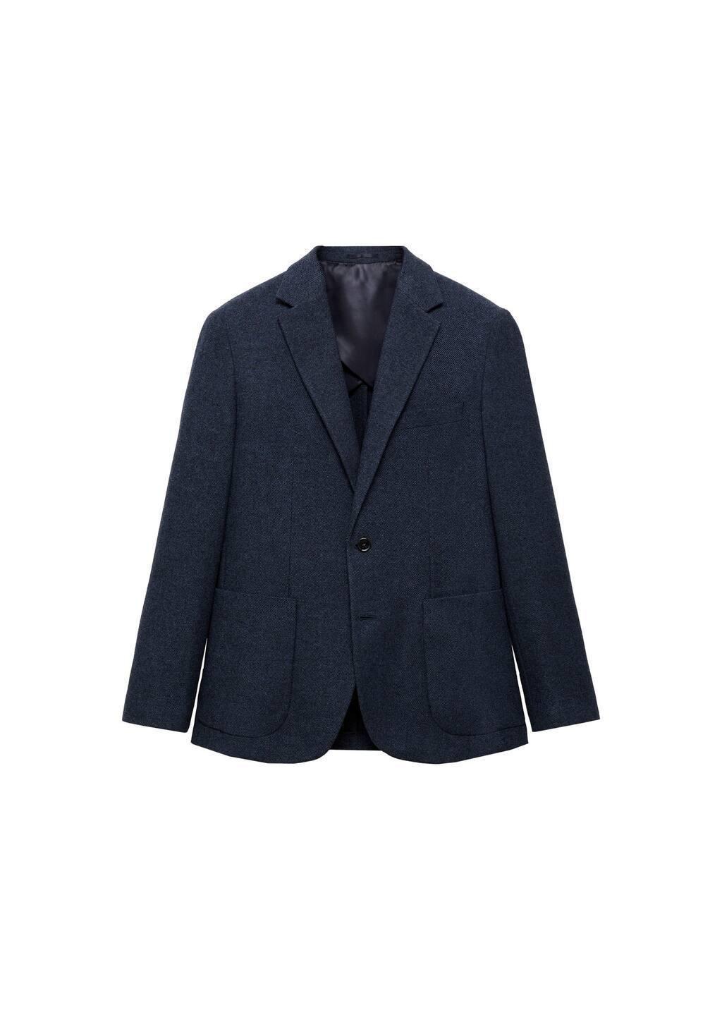 Blue Tailored Blazer, , large image number 2