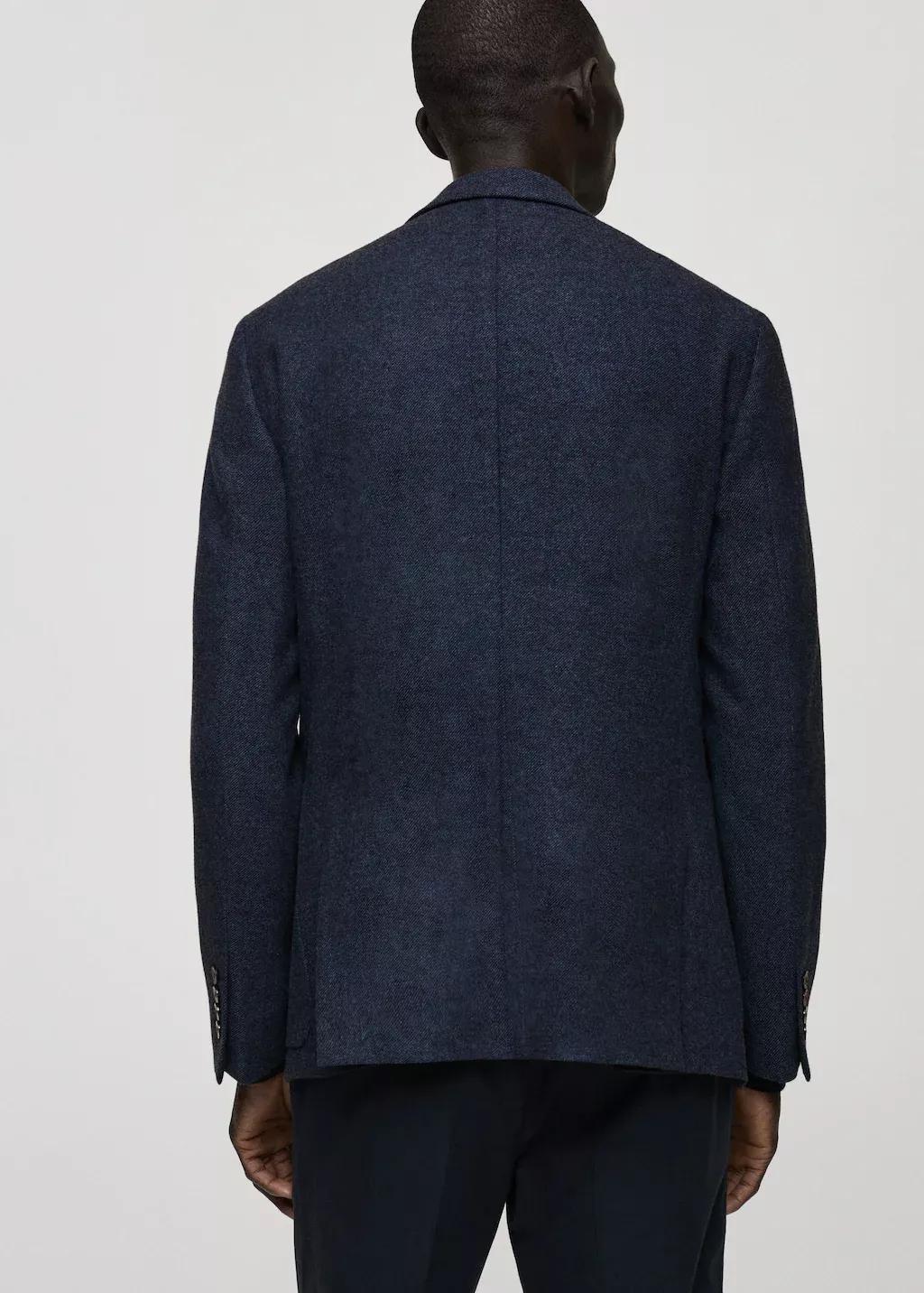 Blue Tailored Blazer, , large image number 6