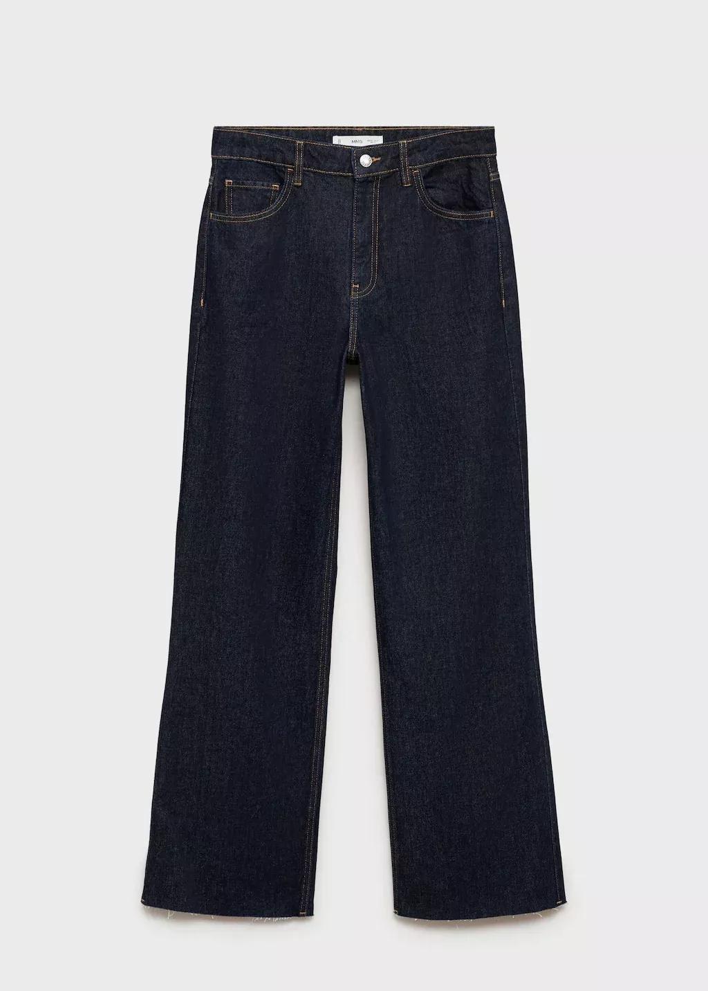 Blue Danila Wide leg High-Rise Jeans, , large image number 5