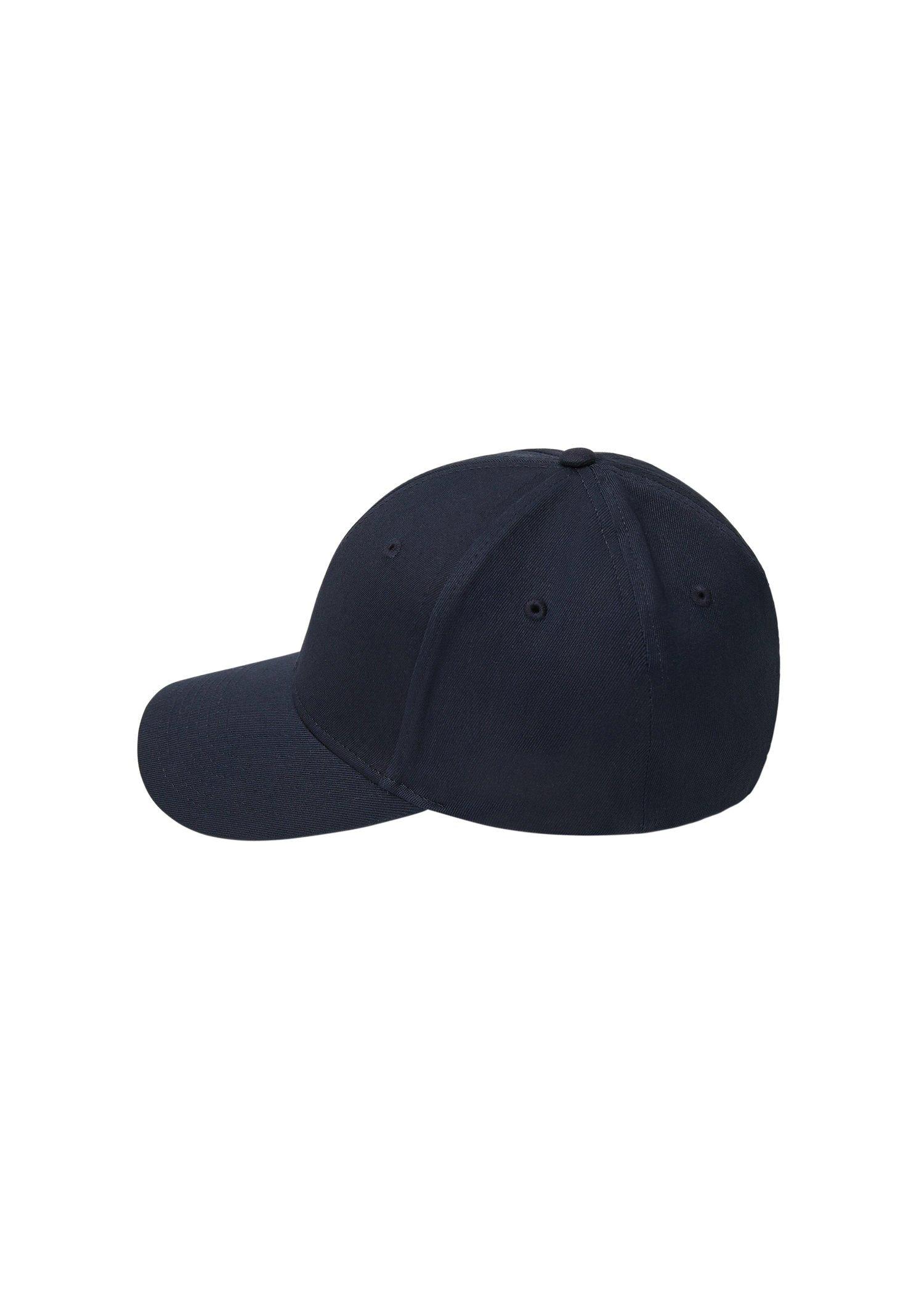 Navy Cotton Baseball Cap, Men, , large image number 1