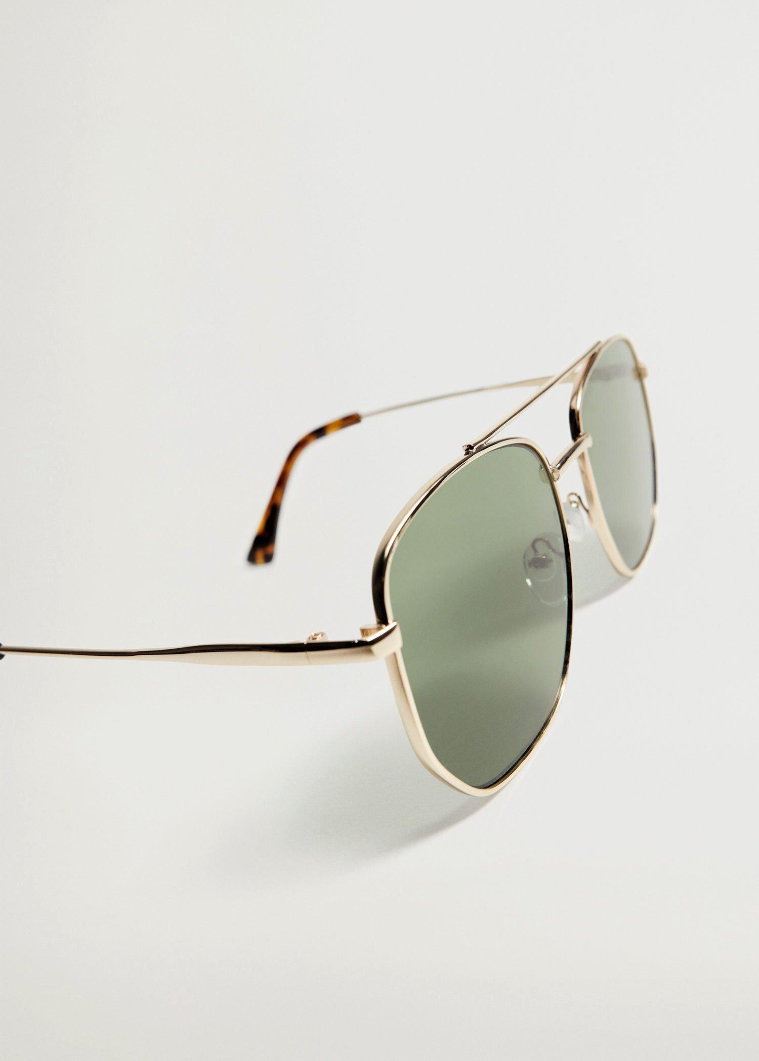 Beige - Khaki Retro Style Sunglasses, Men, , large image number 1