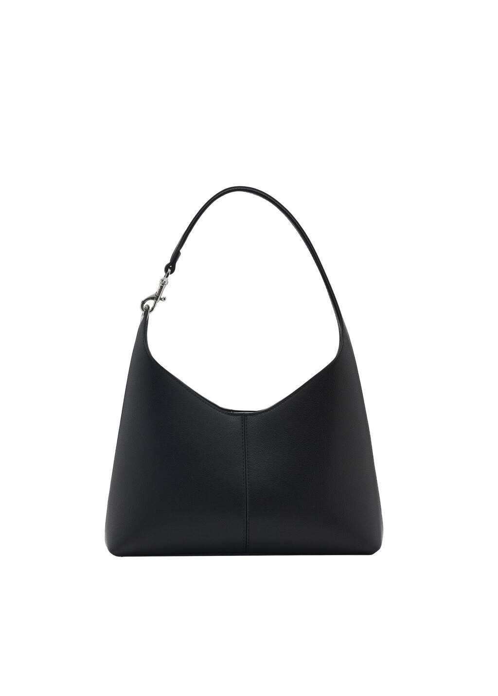 BLACK Shopper bag with metallic detail, Black, large image number 3