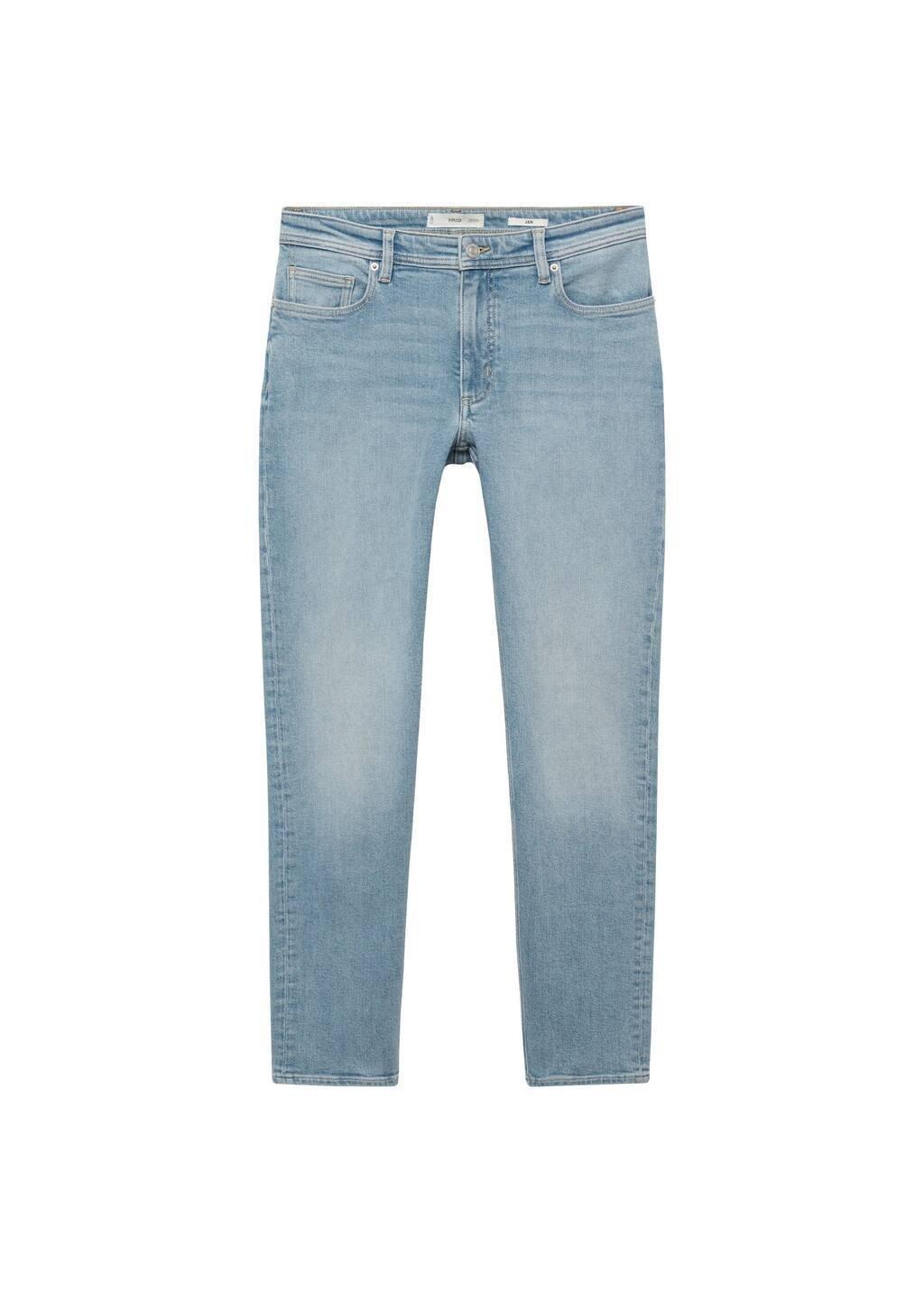 Blue Jan Slim-Fit Jeans With Frayed Effect, , large image number 2