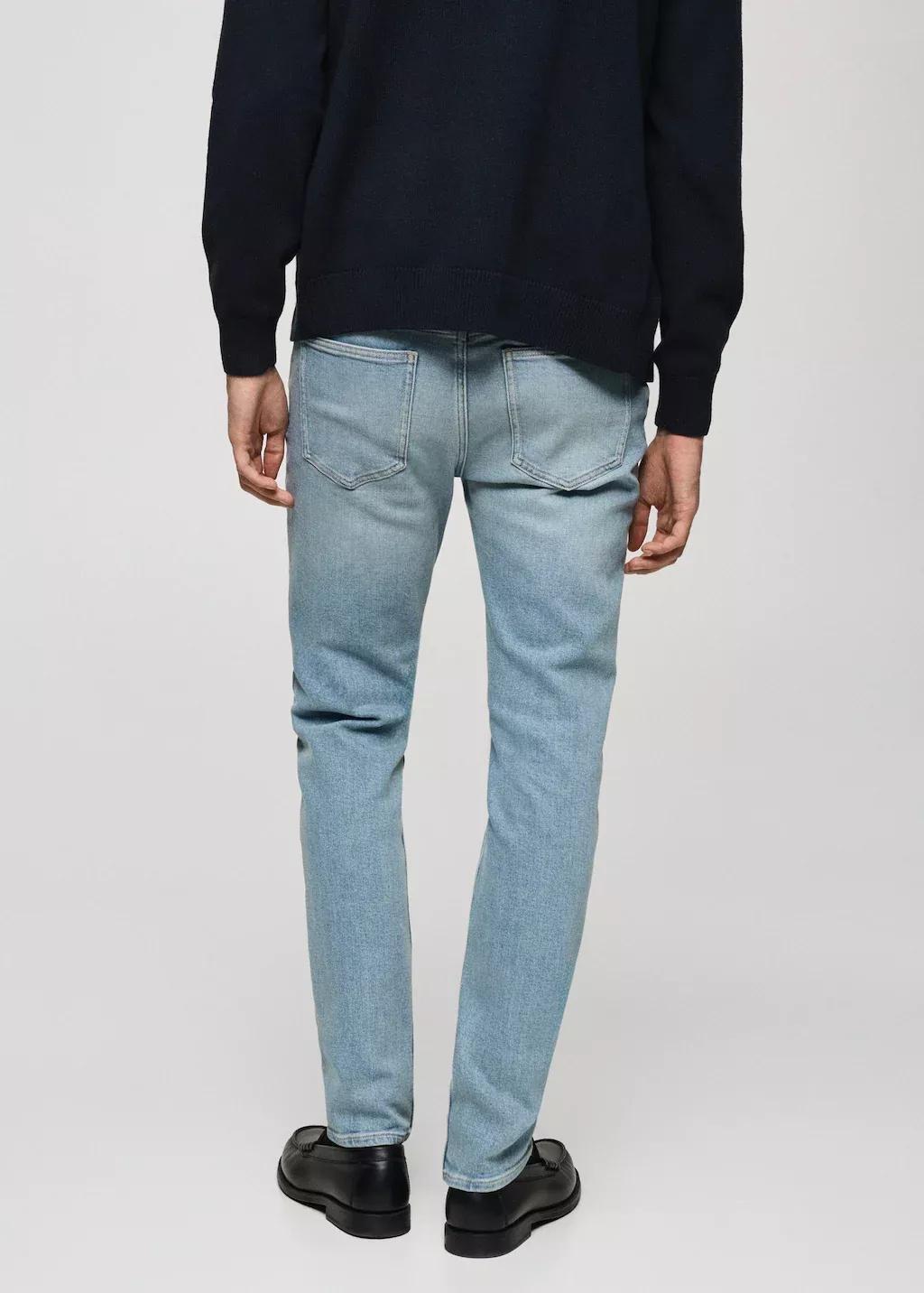 Blue Jan Slim-Fit Jeans With Frayed Effect, , large image number 8