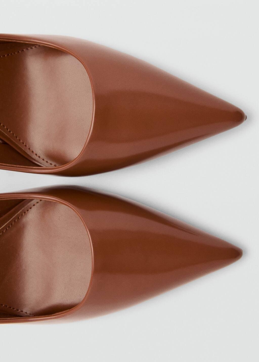 Brown High-Heeled Shoes, , large image number 3