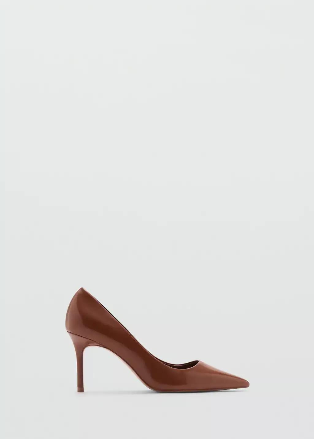 Brown High-Heeled Shoes, , large image number 4