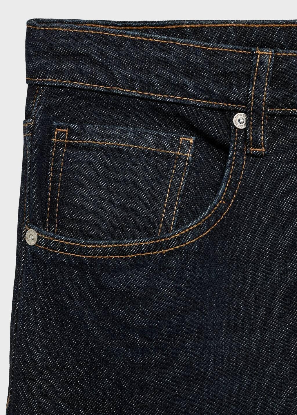 Blue Low-Rise Rinse-Wash Wideleg Jeans, , large image number 5