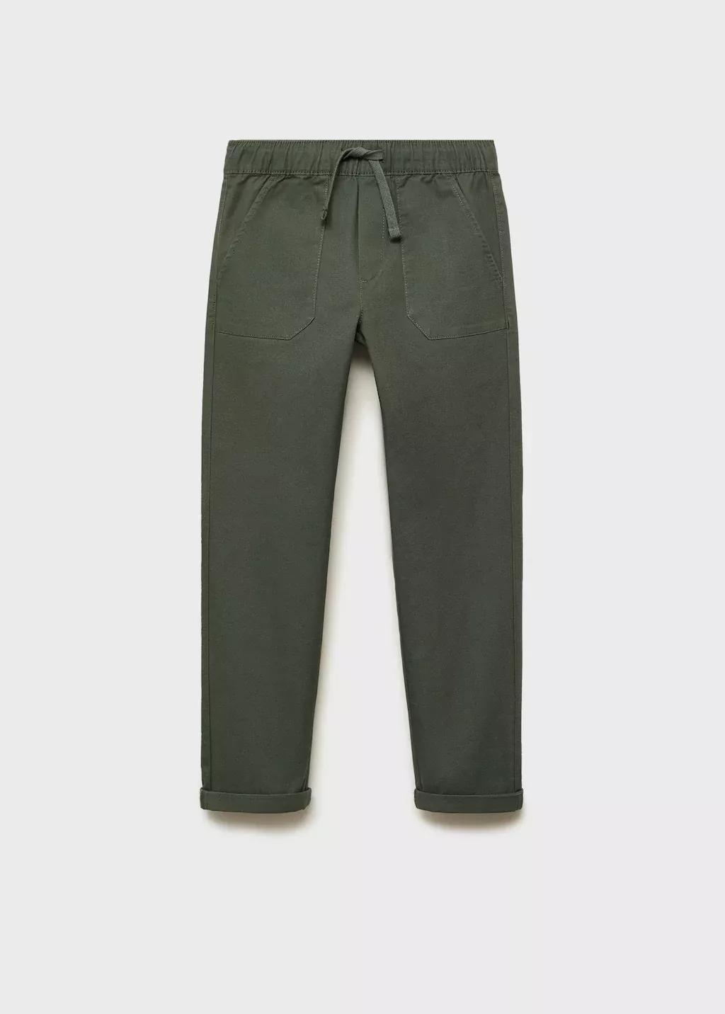 Green Jogger Trousers, Kids Boy, , large image number 4