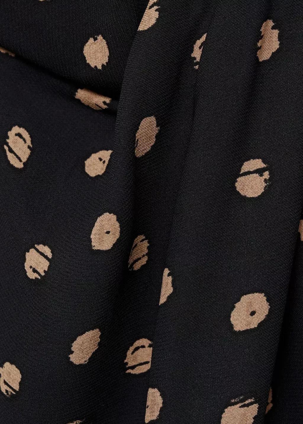 Black Polka Dot Blouse, , large image number 6