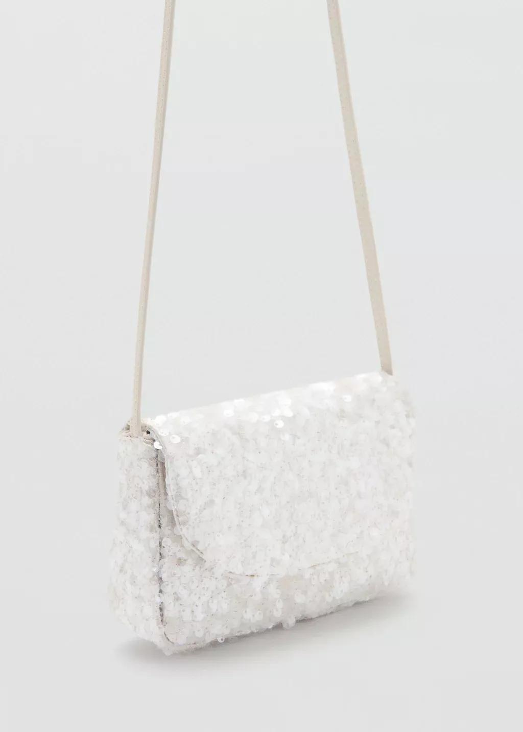 White Mini Bag With Flap, Kids Girl, , medium