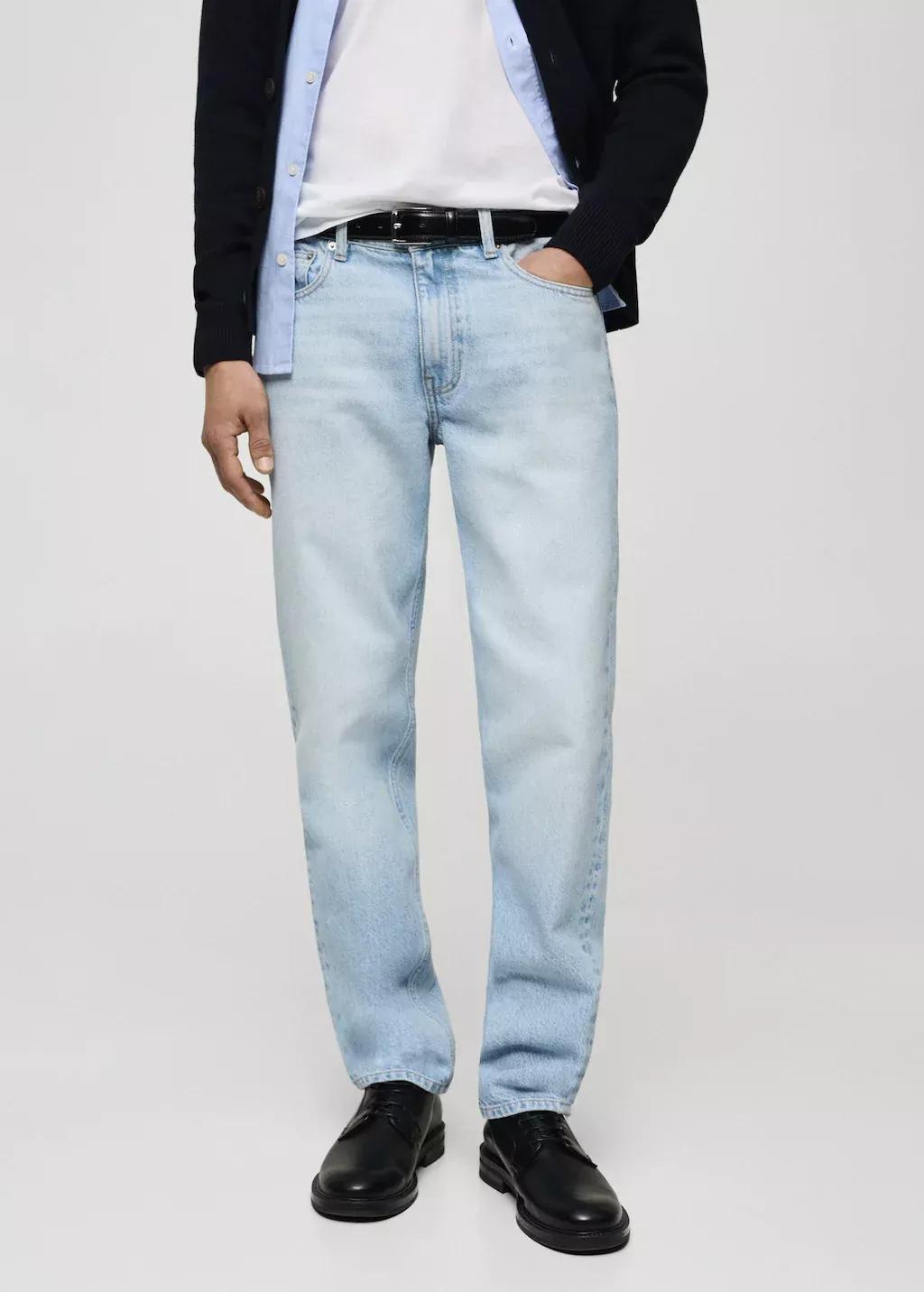 Blue Bob Regular-Fit Jeans, , large image number 0