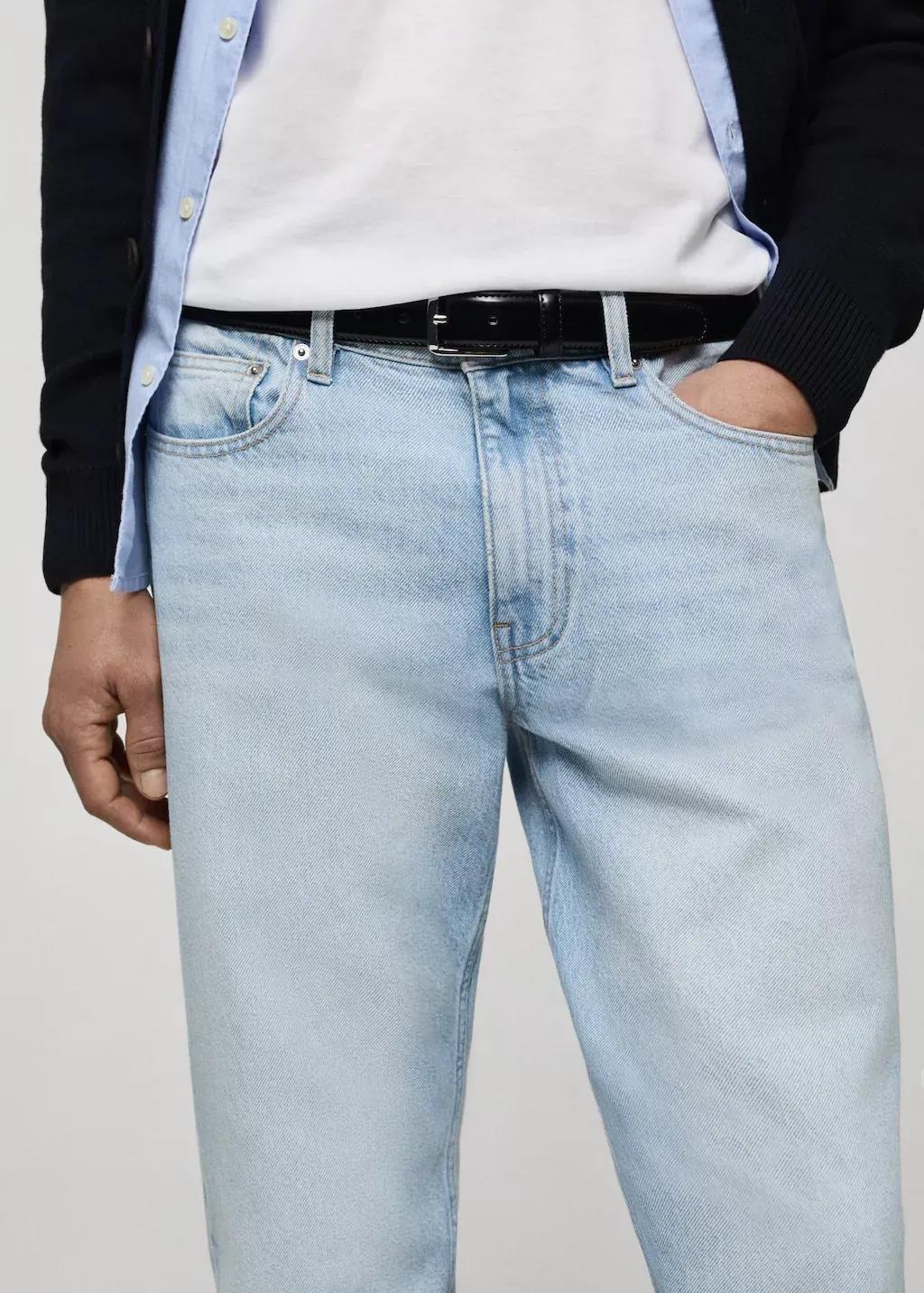 Blue Bob Regular-Fit Jeans, , large image number 1