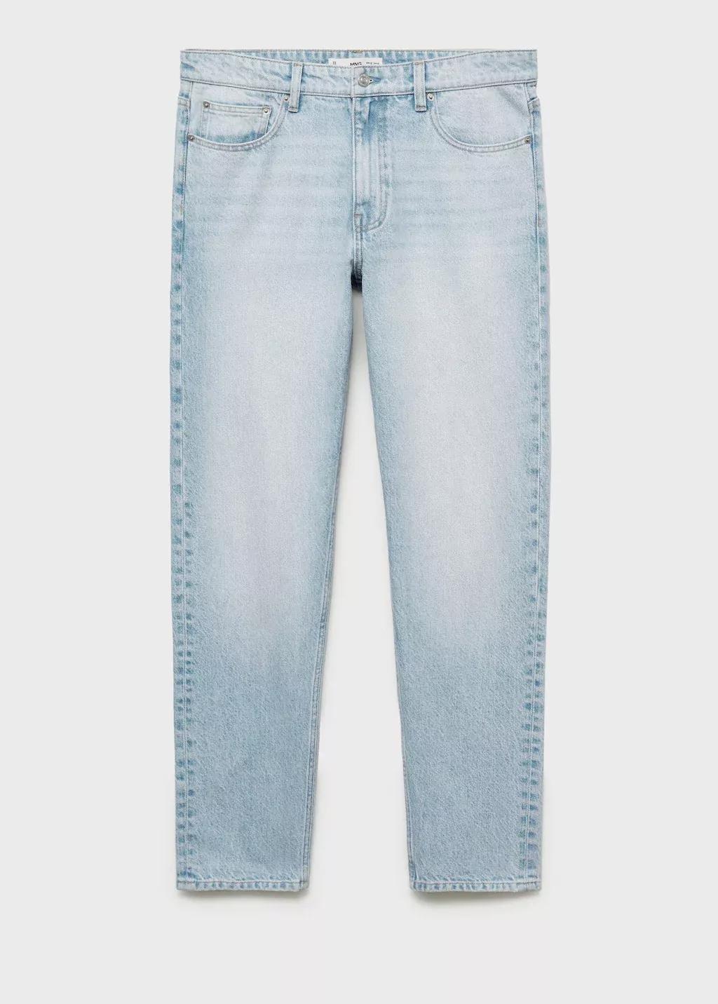 Blue Bob Regular-Fit Jeans, , large image number 4