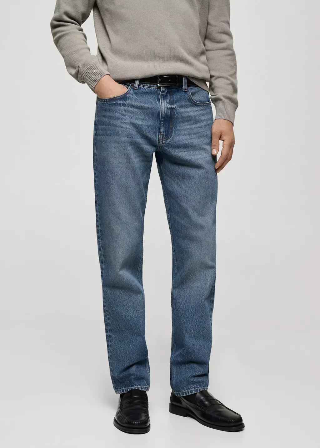 Blue Bob Regular-Fit Jeans, , large image number 0
