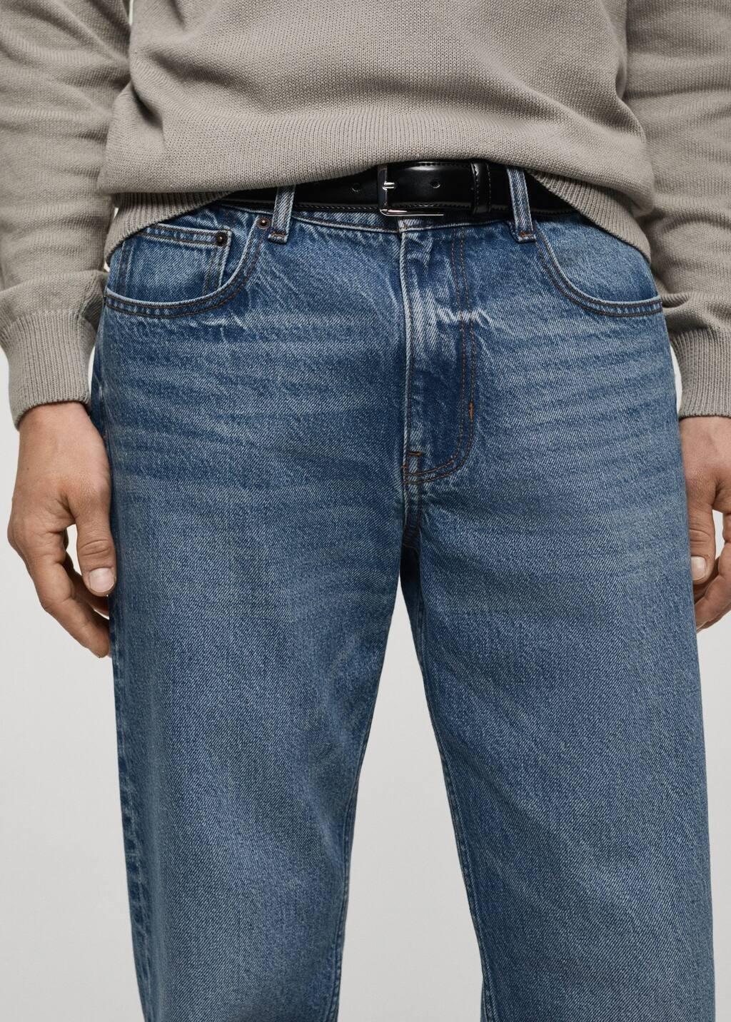 Blue Bob Regular-Fit Jeans, , large image number 1
