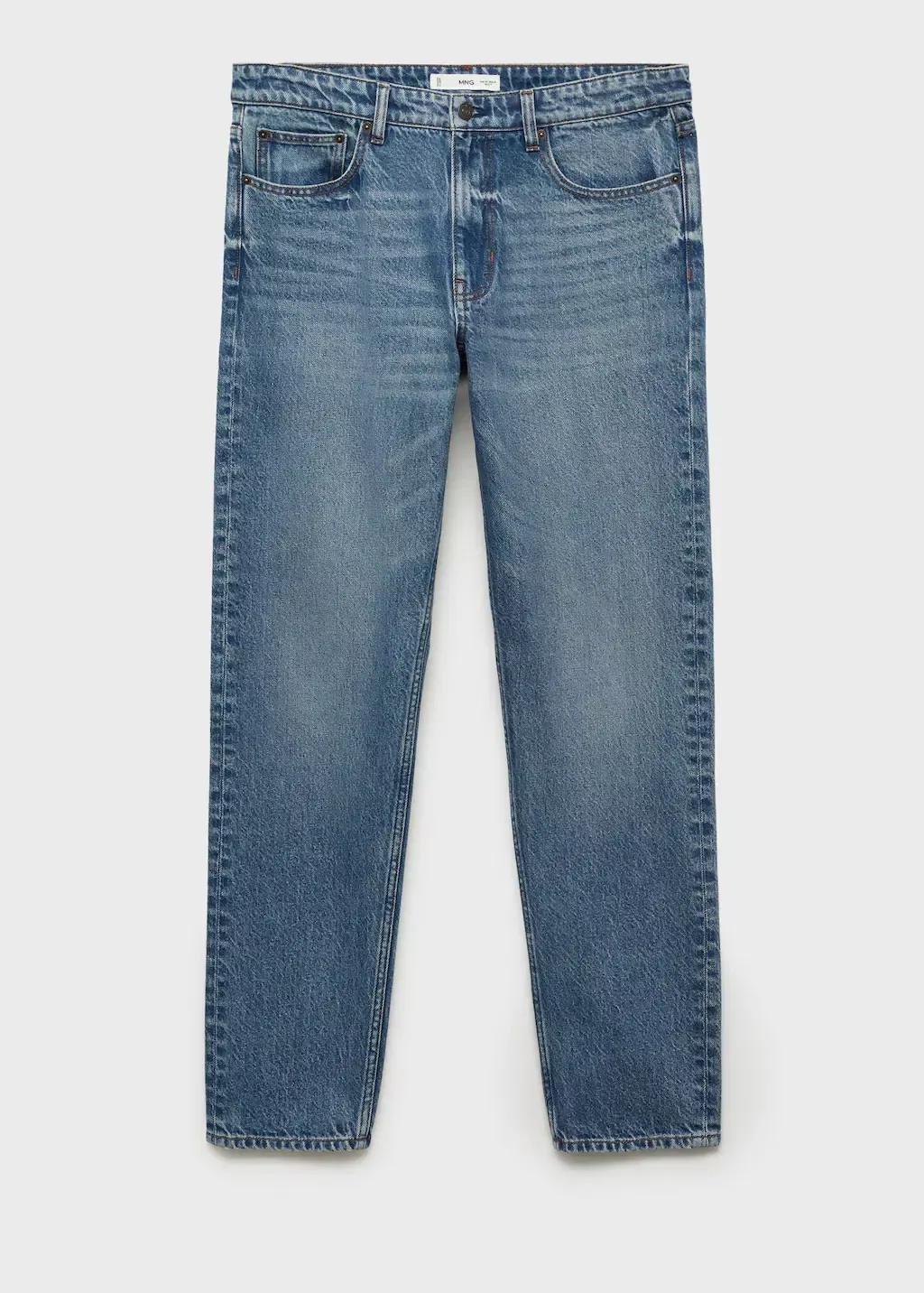 Blue Bob Regular-Fit Jeans, , large image number 4