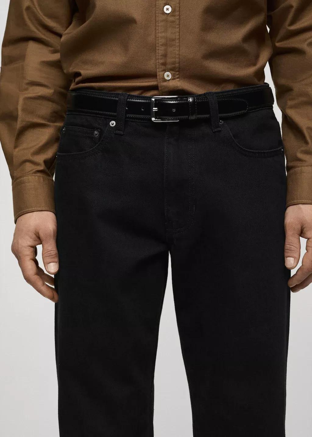 Grey Bob Regular-Fit Jeans, , large image number 1