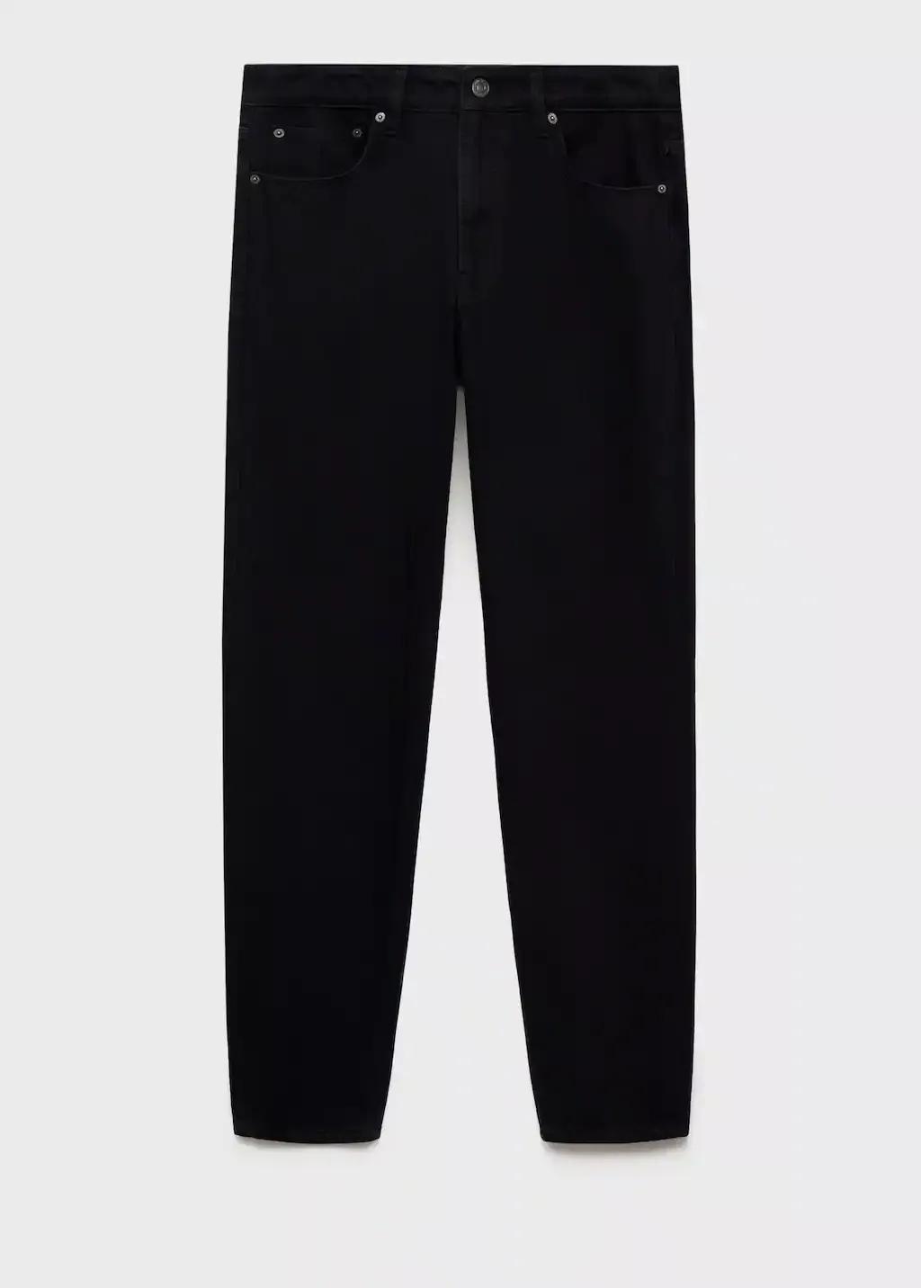 Grey Bob Regular-Fit Jeans, , large image number 4