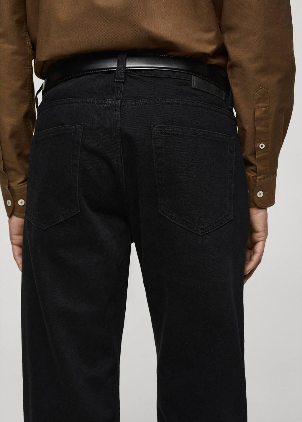 Grey Bob Regular-Fit Jeans, , large image number 5
