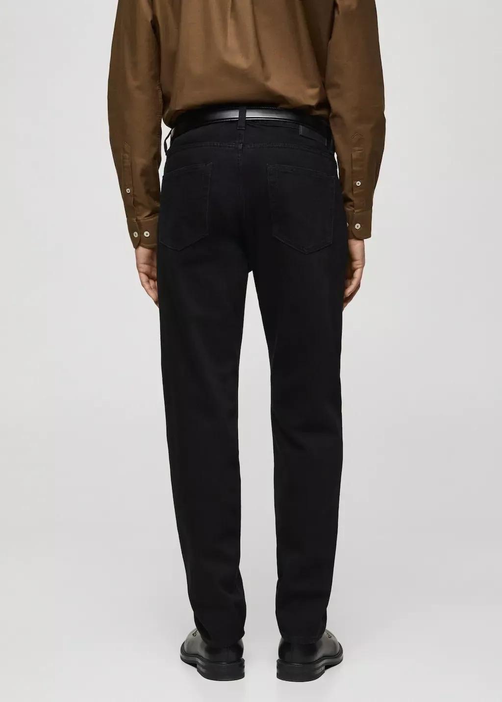 Grey Bob Regular-Fit Jeans, , large image number 7