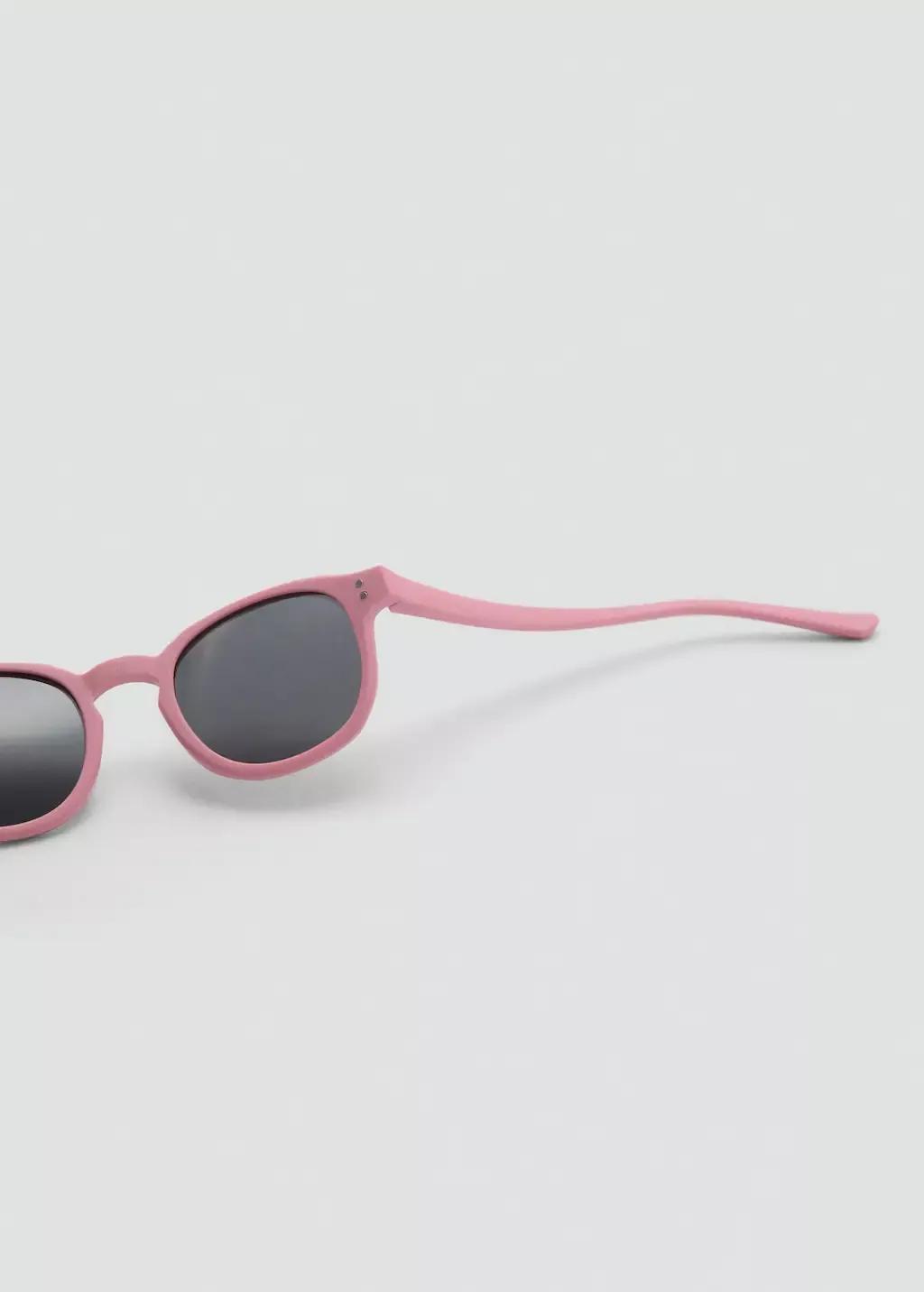 Matte Frame Sunglasses Girls, Kids Girls, Light-Pastel Pink, large image number 1