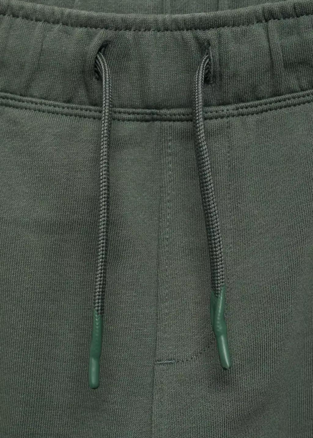 Green Cotton Jogger-Style Trousers, Kids Boy, , large image number 1