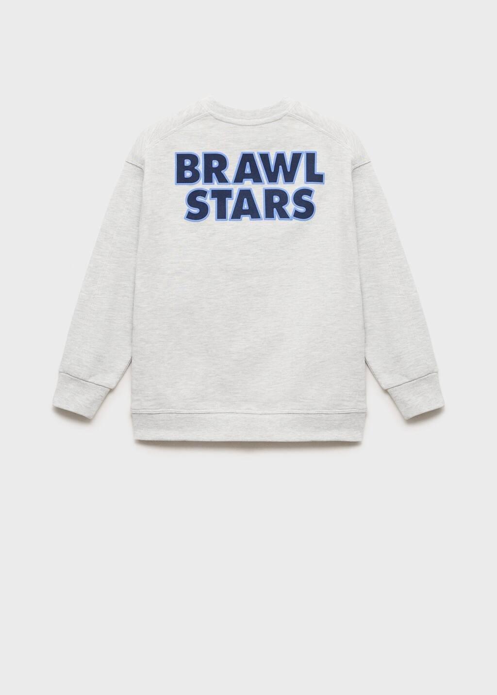 Grey Lt Pastel Brawl Stars Sweatshirt, Kids Boy, , large image number 1