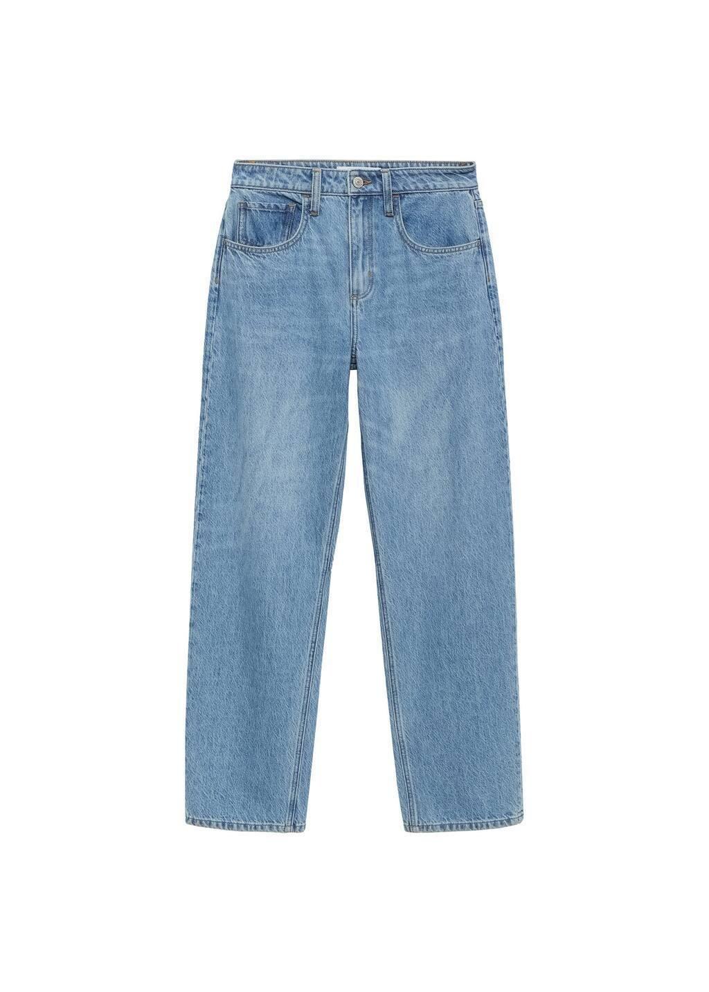 Blue ed Denim Straight Leg Jeans, , large image number 3