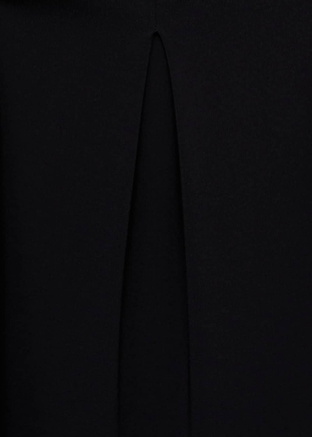 Black Godet Palazzo Pants, , large image number 5
