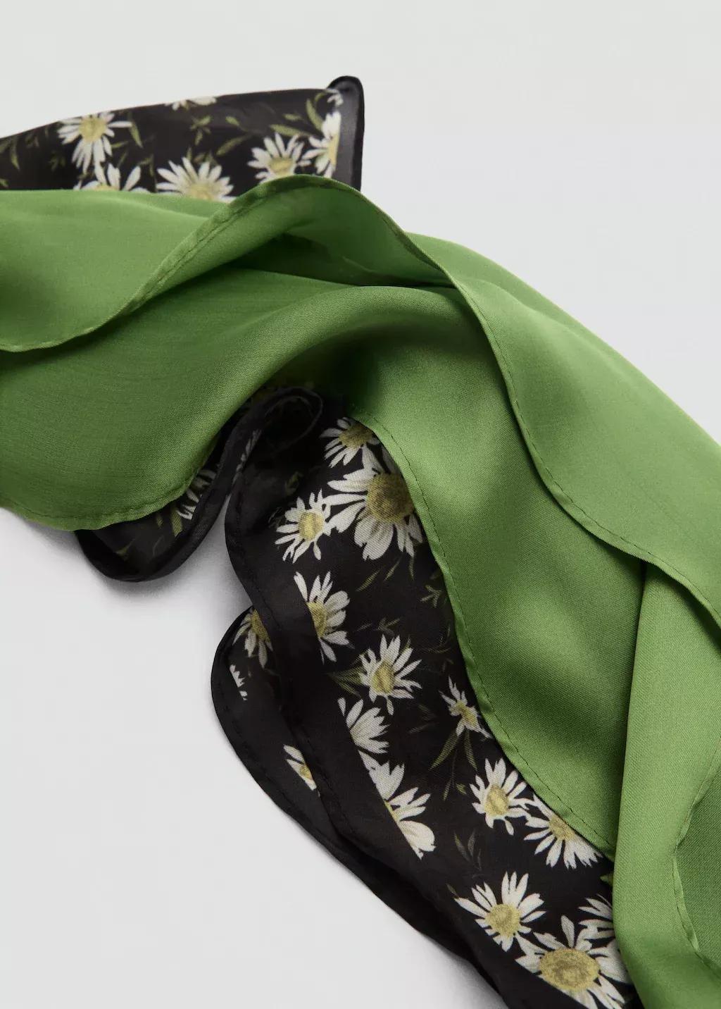 Set of 2 Floral Print Gloves, , medium