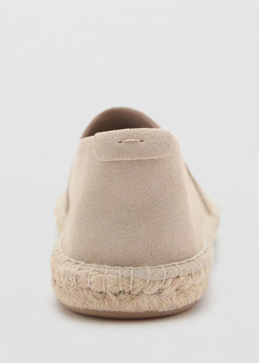 Pastel Brown Solid Espadrilles, , large image number 2
