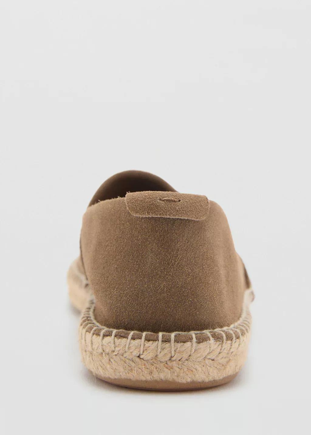 Medium Brown Solid Espadrilles, , large image number 2