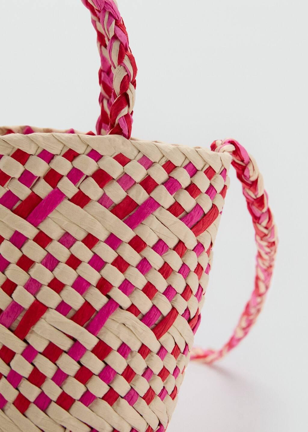 Braided Mini Bag Girls, Kids Girls, Pink, large image number 2